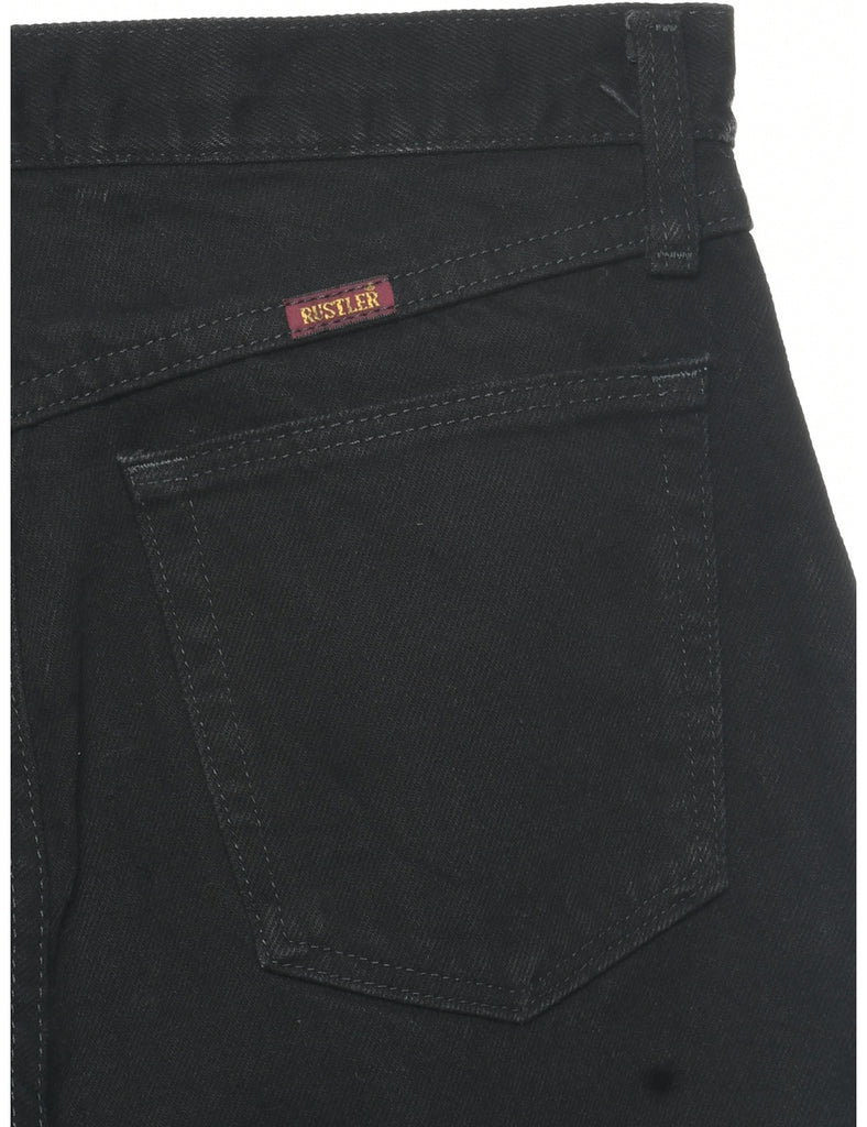 Black Straight Fit Jeans - W30 L32