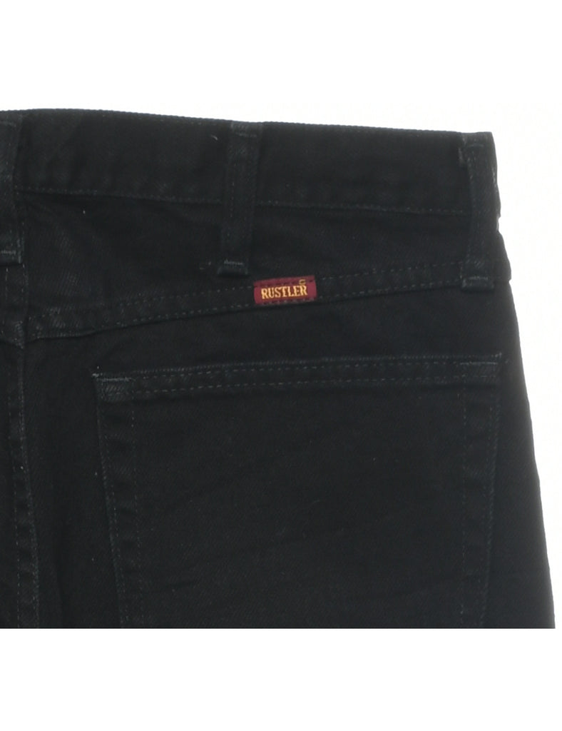 Black Straight Fit Jeans - W33 L30