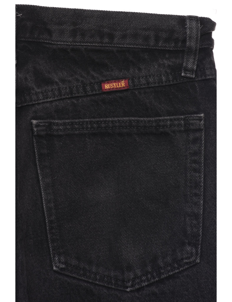 Black Straight Fit Jeans - W32 L32