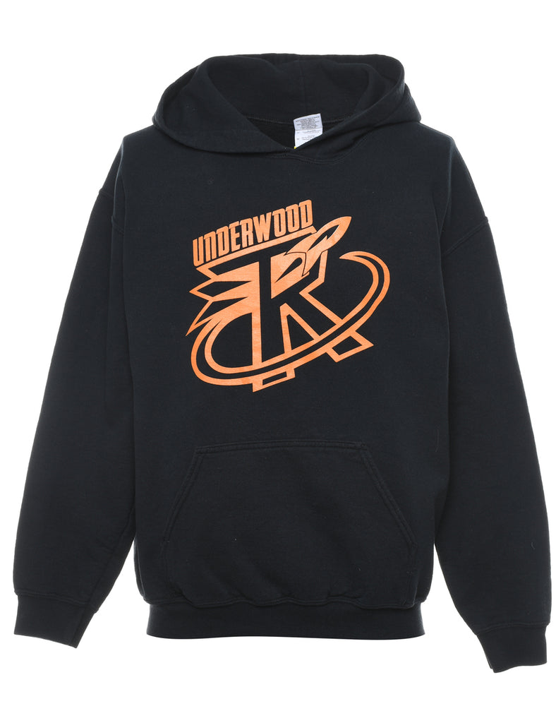 Black Underwood Hoodie - M