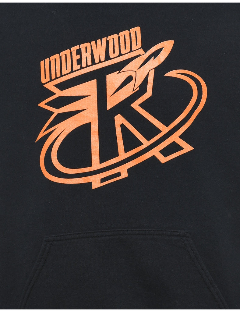 Black Underwood Hoodie - M