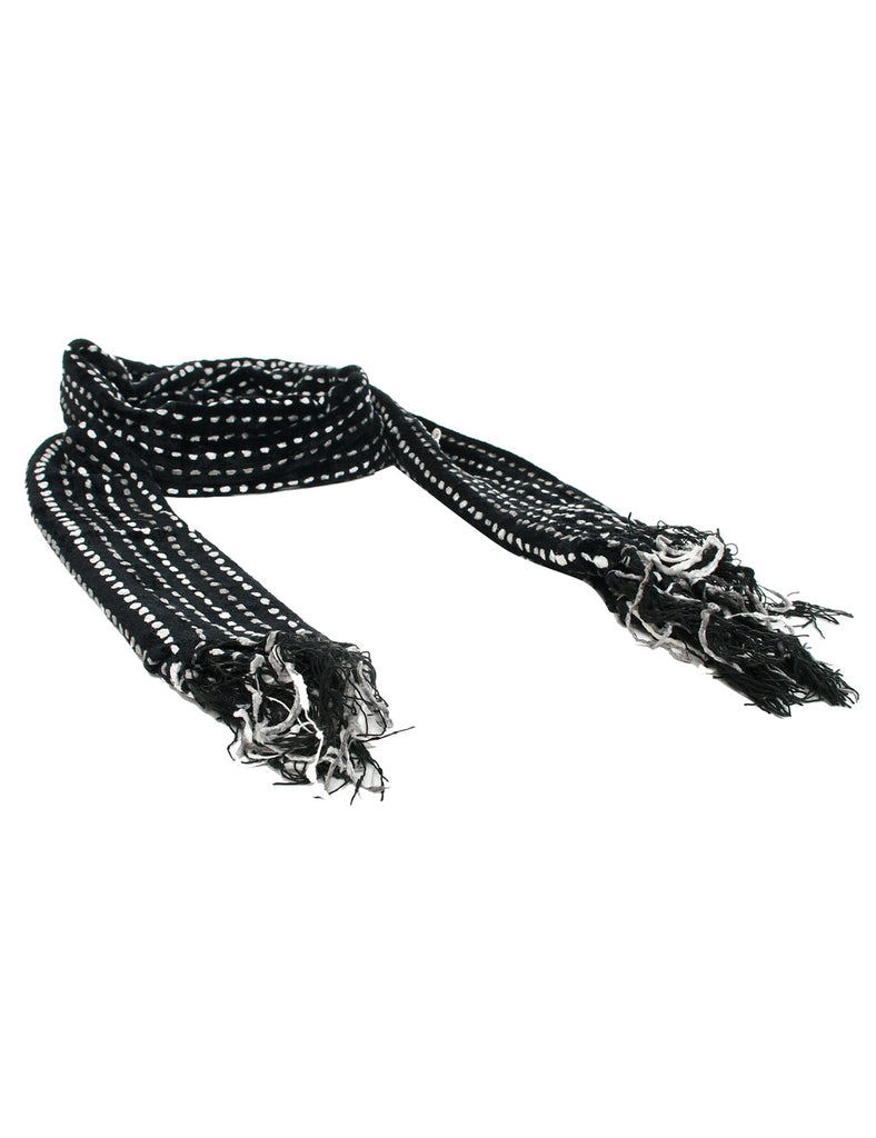 Black Winter Scarf - M