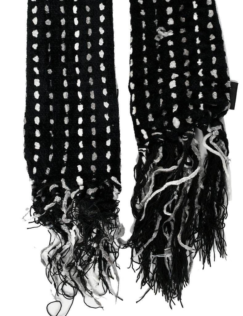 Black Winter Scarf - M