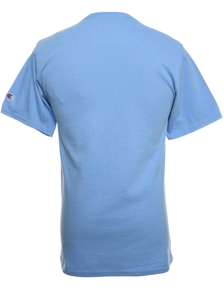 Blue Champion Printed T-shirt - S