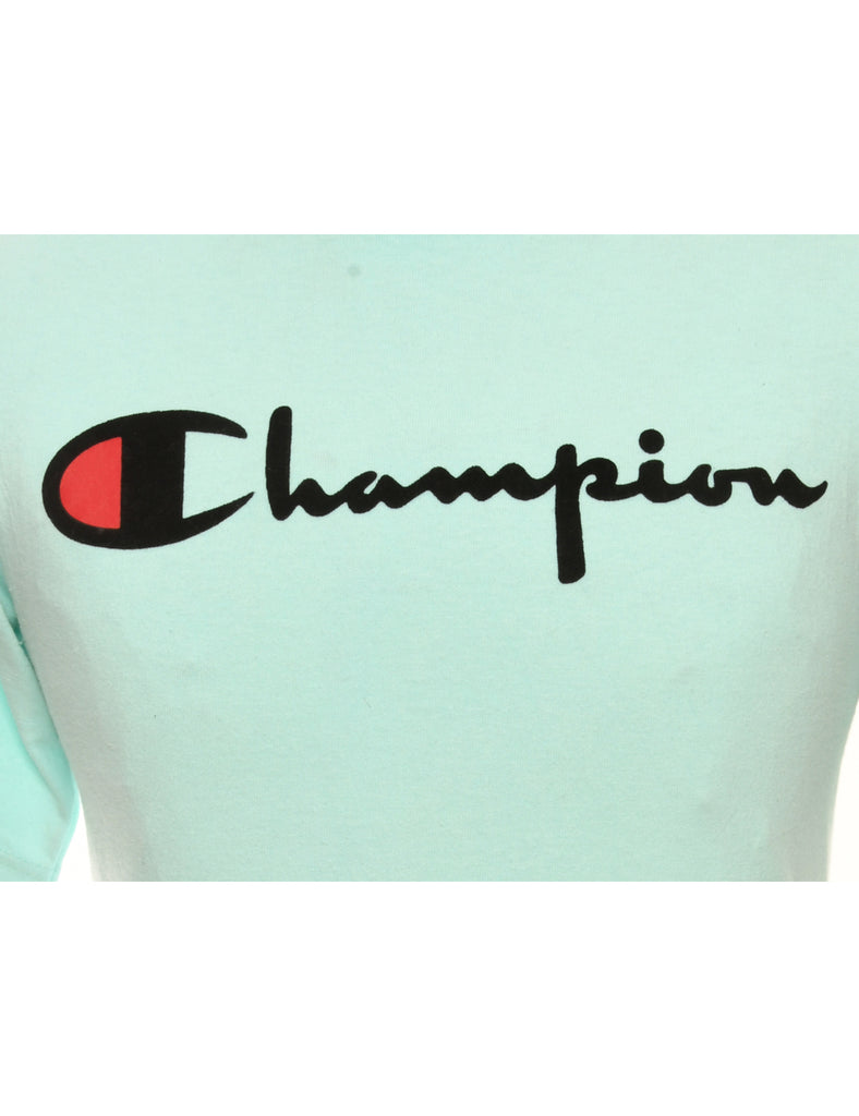 Blue Champion Printed T-shirt - S