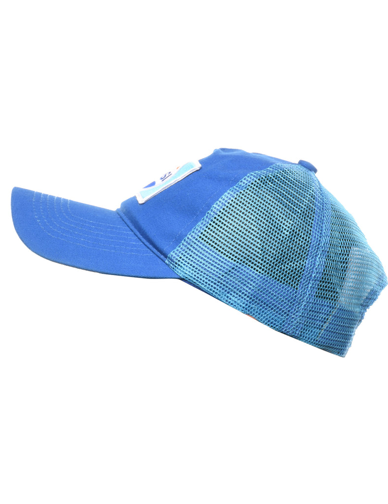 Blue Embroided Cap - XS