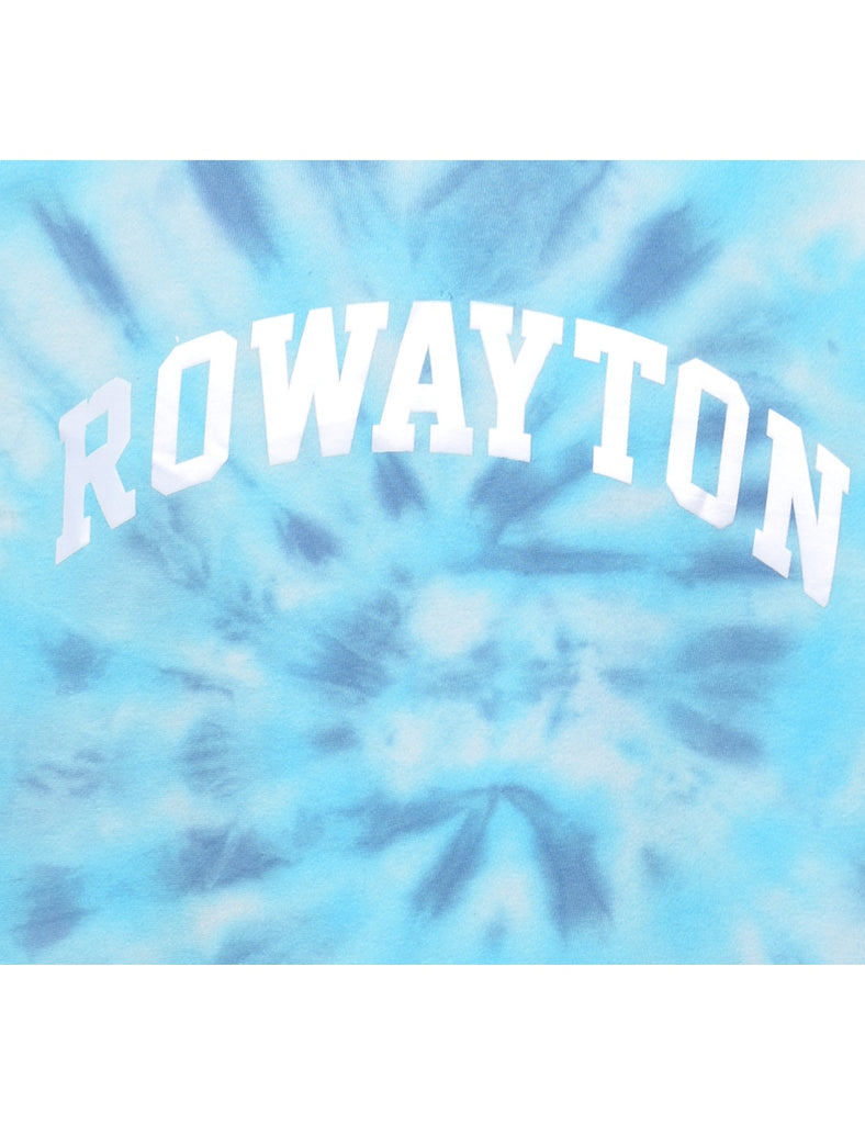 Blue Tie-dye Sweatshirt - L