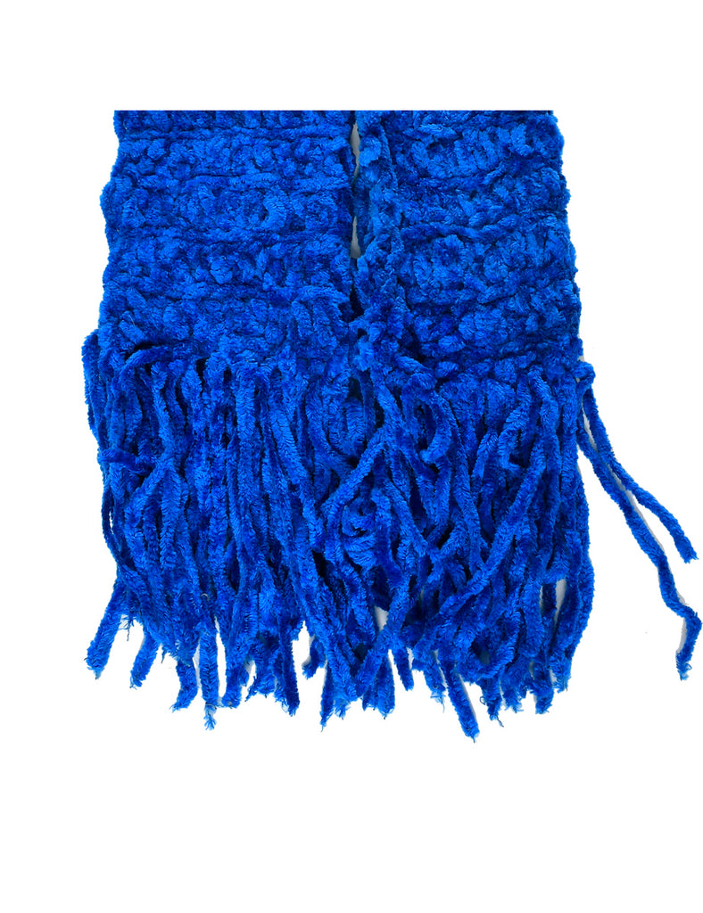 Blue Winter Scarf - M