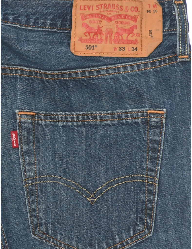 Boot Cut Levis 501 Jeans - W33 L34