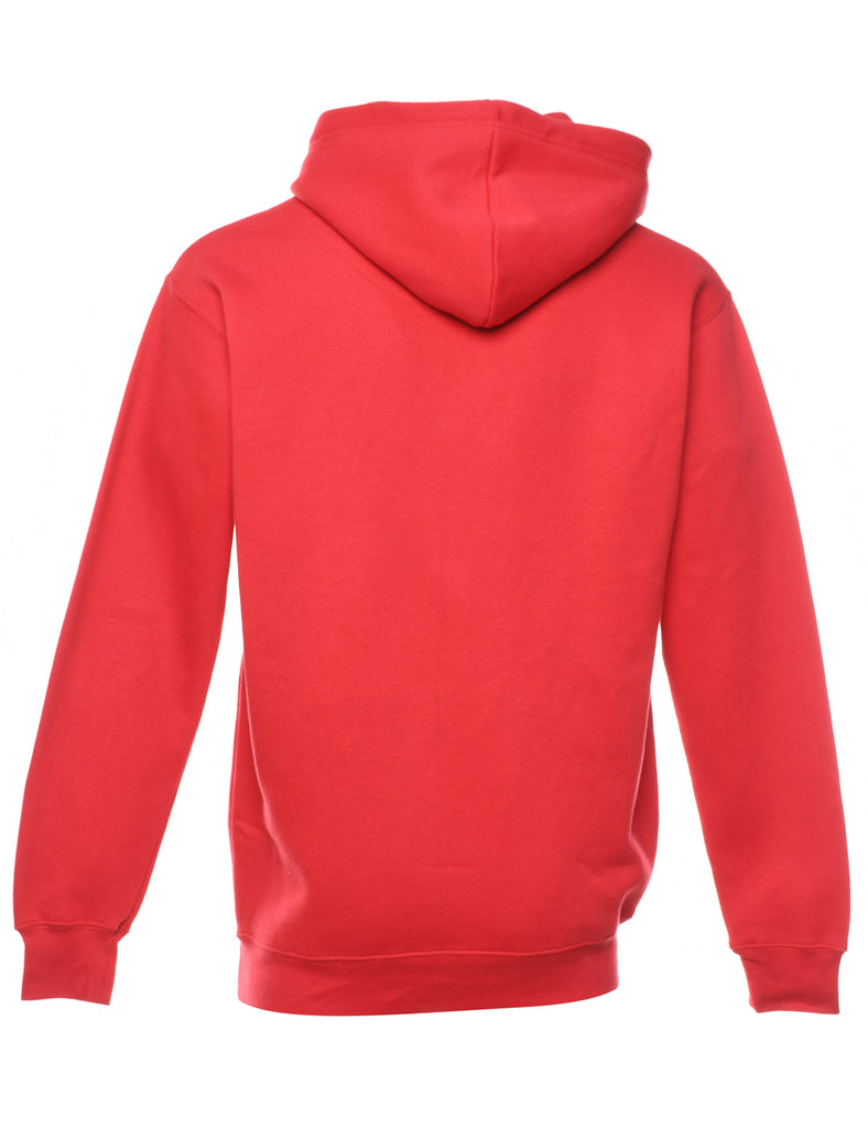 Bootleg Red Champion Hoodie - L