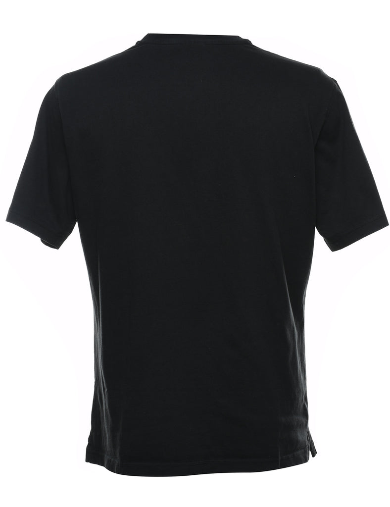 Brooks Brothers Plain Black T-shirt - L