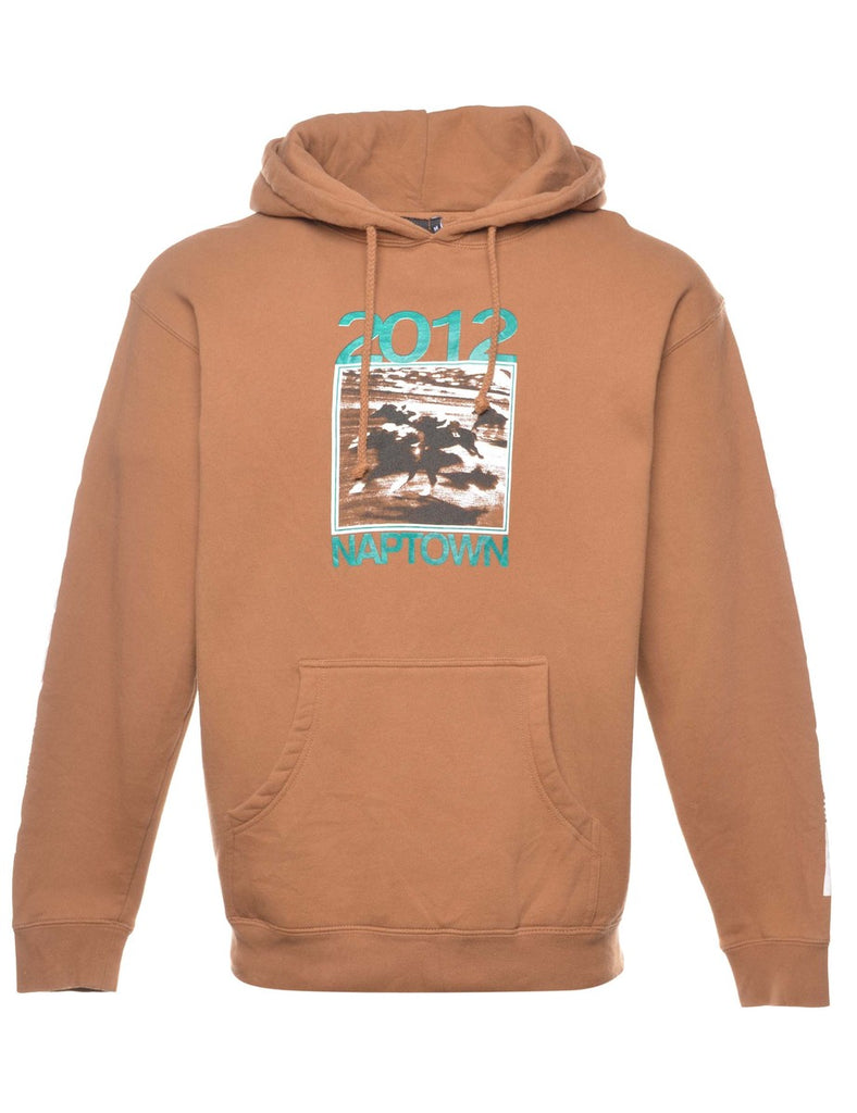 Brown 2012 Naptown Hoodie - M