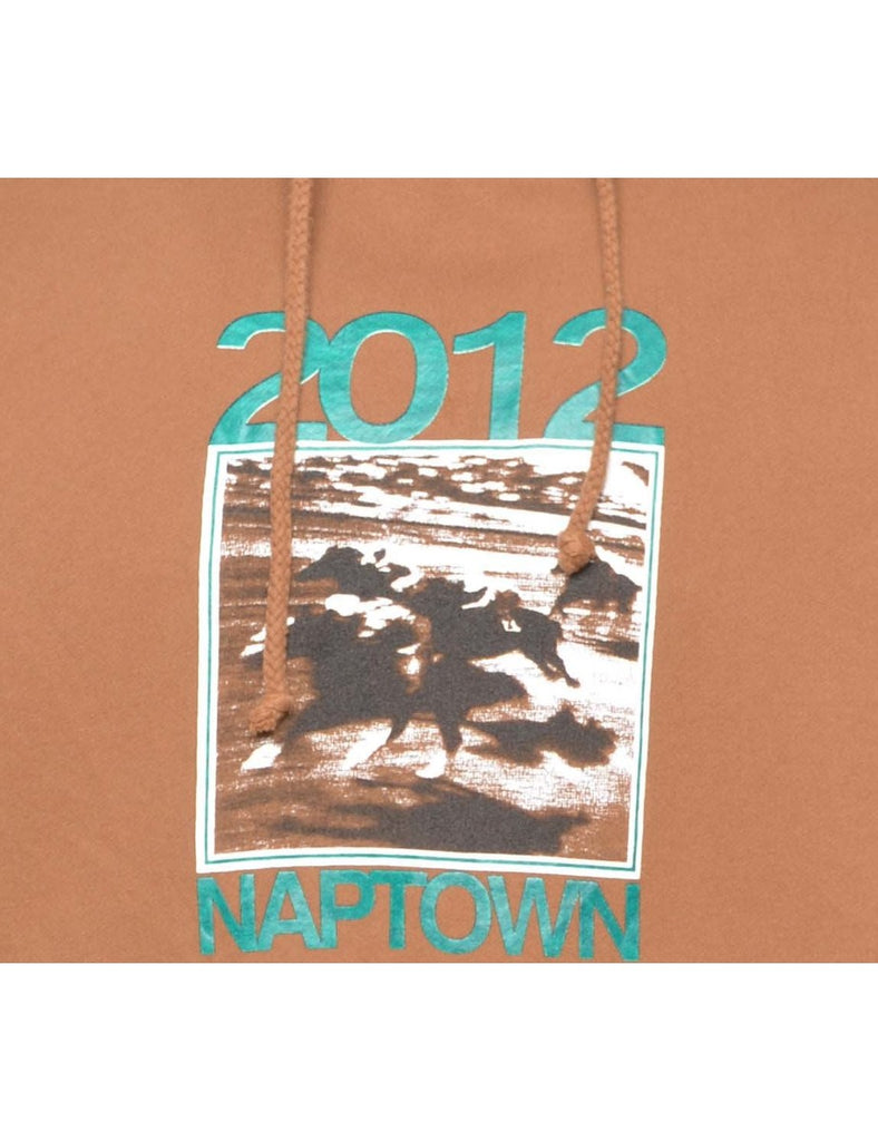 Brown 2012 Naptown Hoodie - M