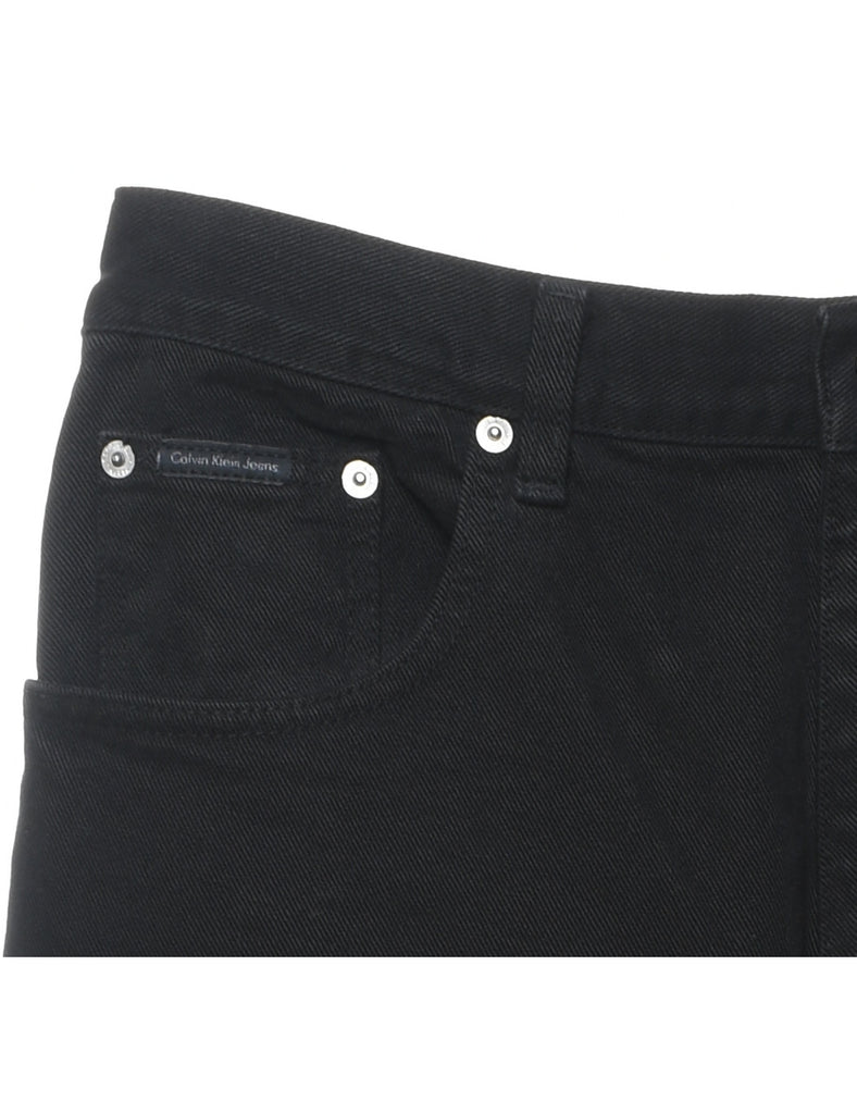 Calvin Klein Black Straight-Fit Jeans - W34 L32