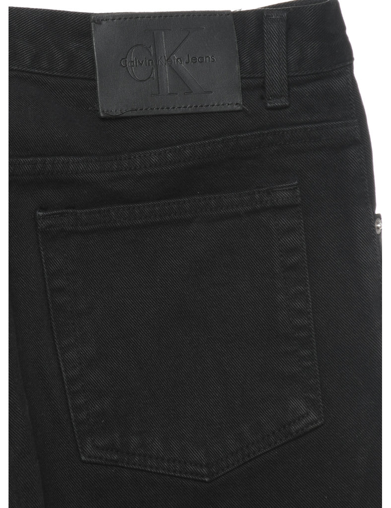 Calvin Klein Black Straight-Fit Jeans - W34 L32