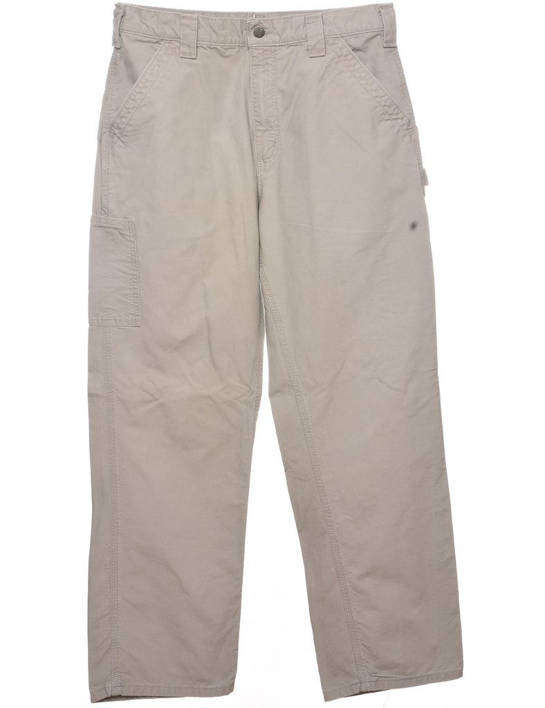Carhartt Beige Workwear Jeans - W34 L32