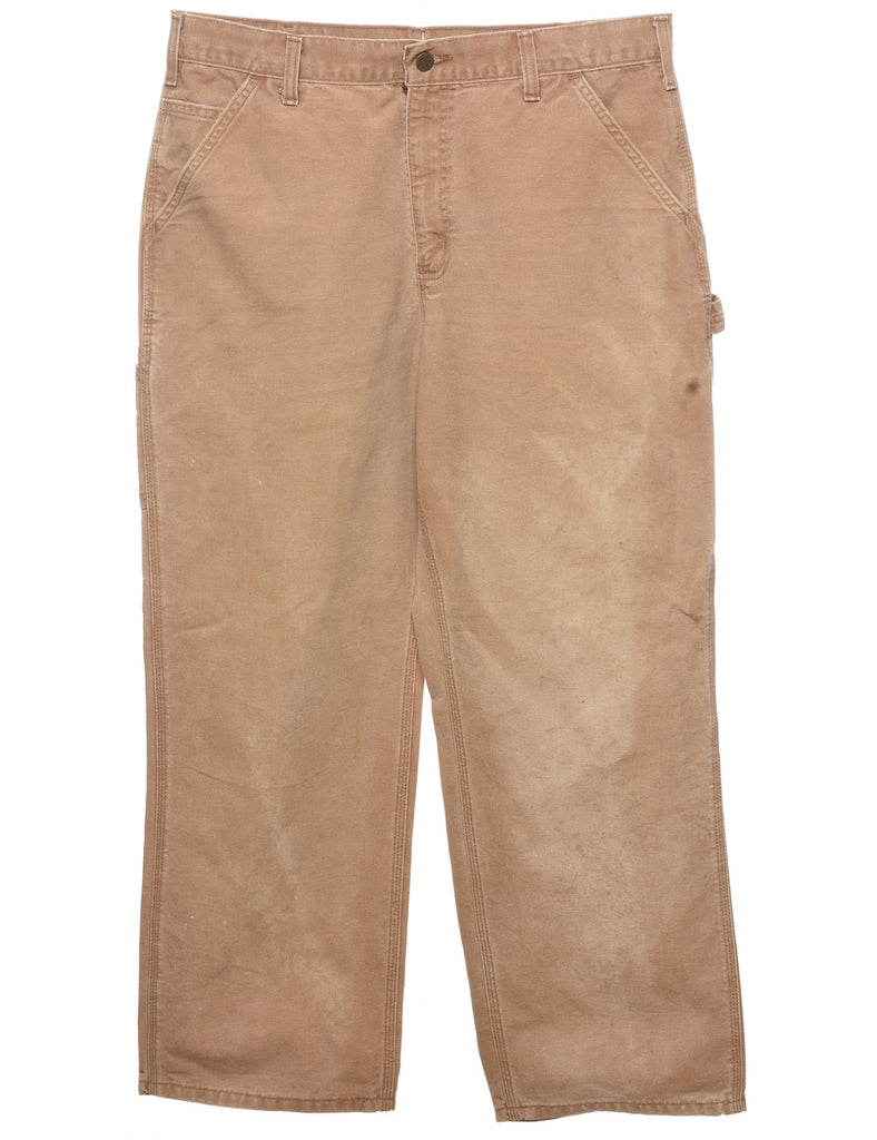 Carhartt Brown Classic Workwear Jeans - W34 L29