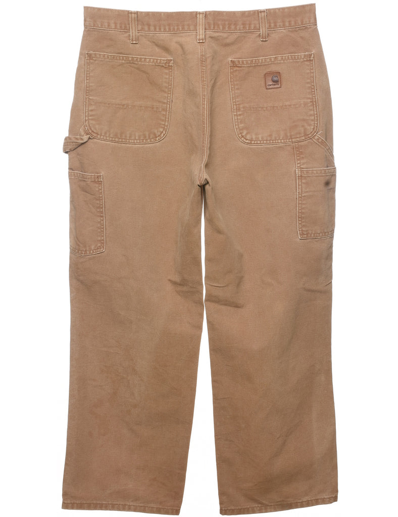 Carhartt Brown Classic Workwear Jeans - W34 L29