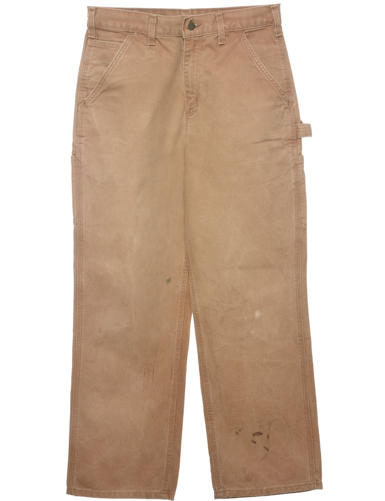 Carhartt Brown Workwear Jeans - W30 L30