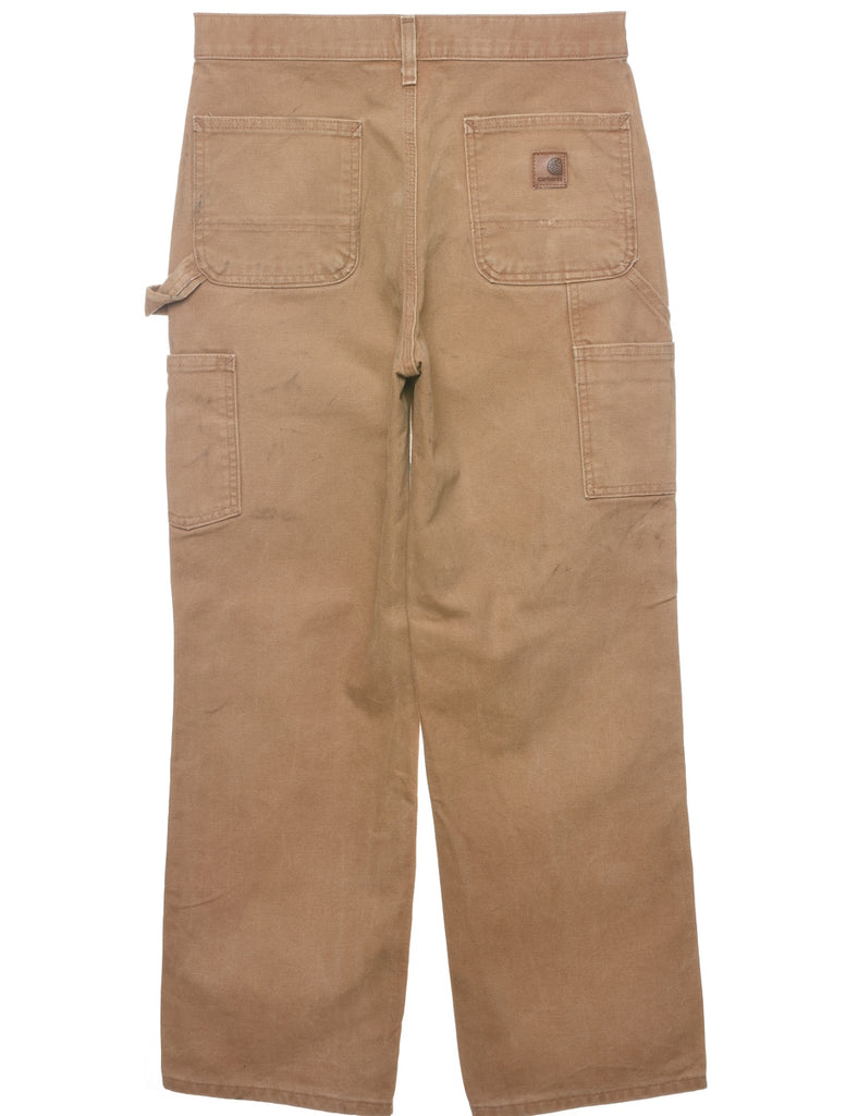 Carhartt Brown Workwear Jeans - W30 L30