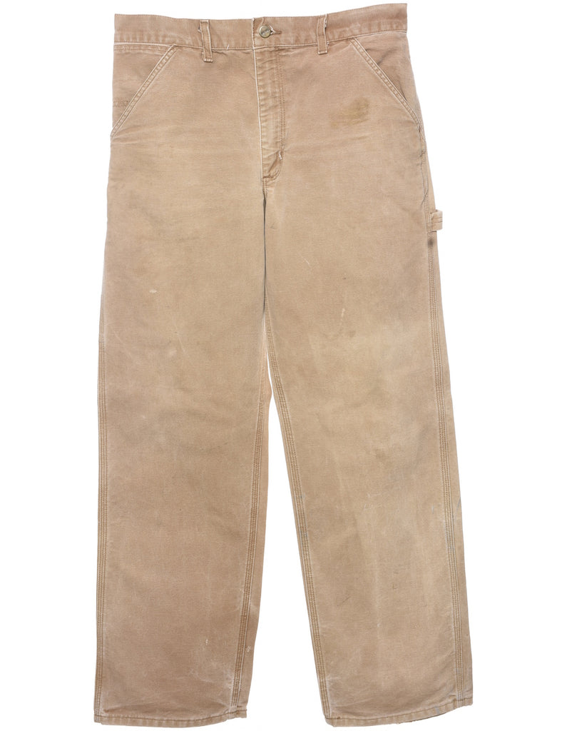 Carhartt Classic Light Brown Workwear Jeans - W32 L31