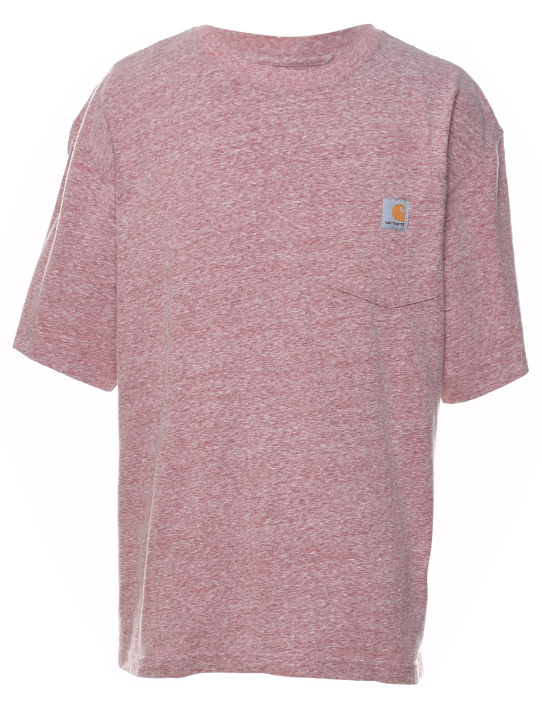 Carhartt Plain Purple Workwear T-shirt - L