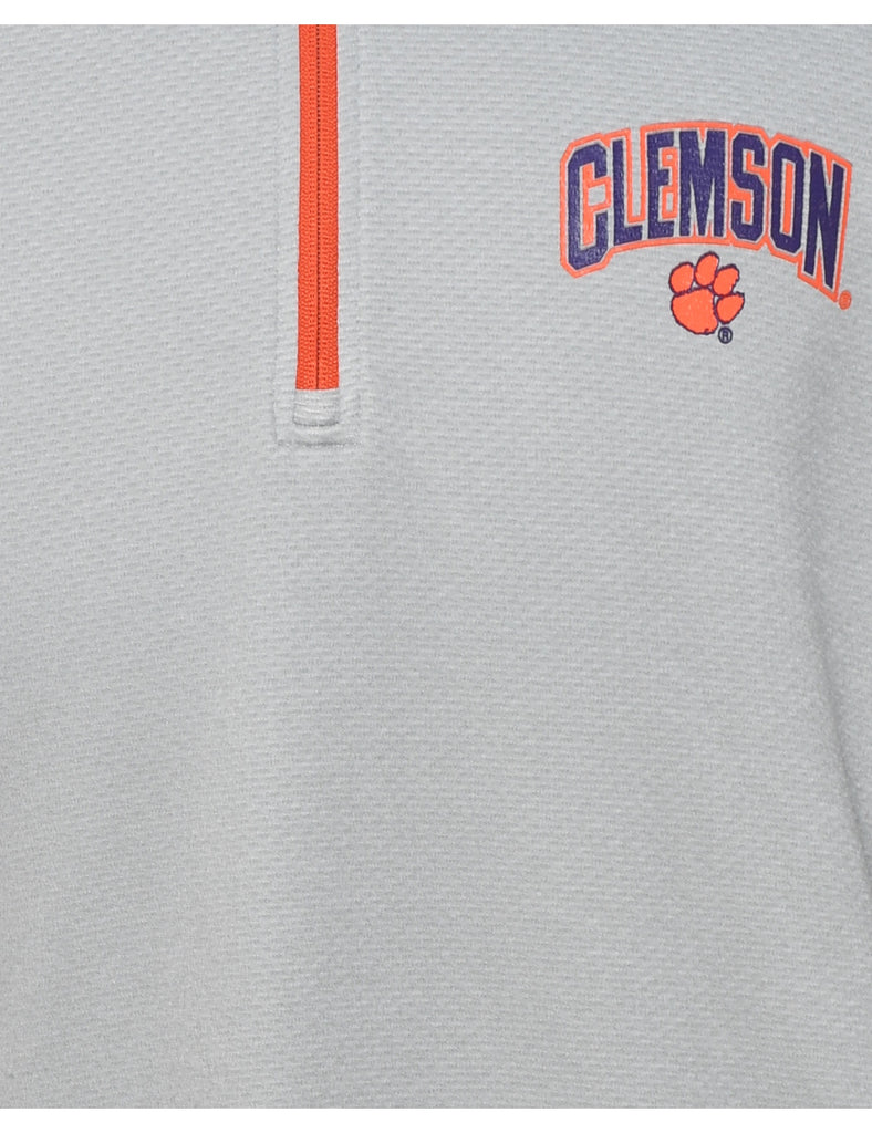 Champion Clemson Plain Grey Sweatshirt - XL