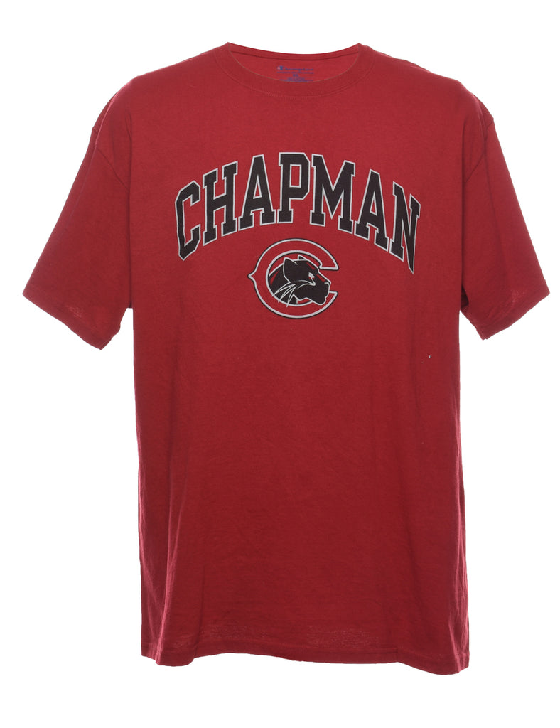 Champion Red Sports T-shirt - XL