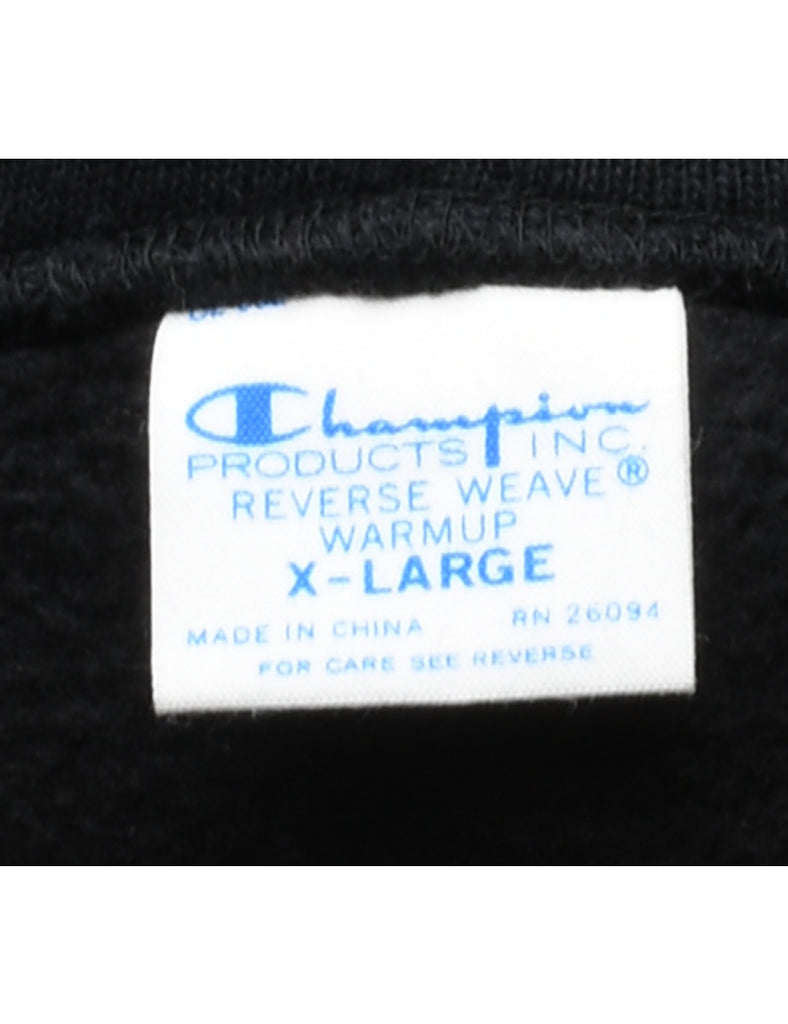 Champion Reverse Weave Printed Hoodie - XL