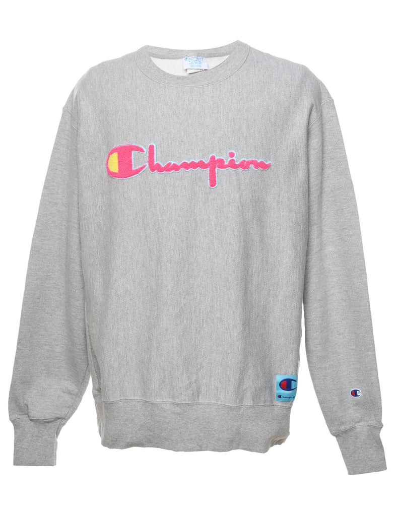 Champion Reverse Weave Printed Sweatshirt - XL