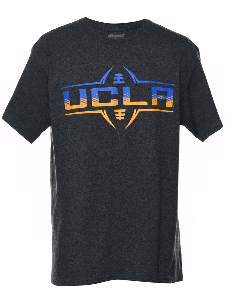 Champion UCLA Printed Navy & Grey T-shirt - M