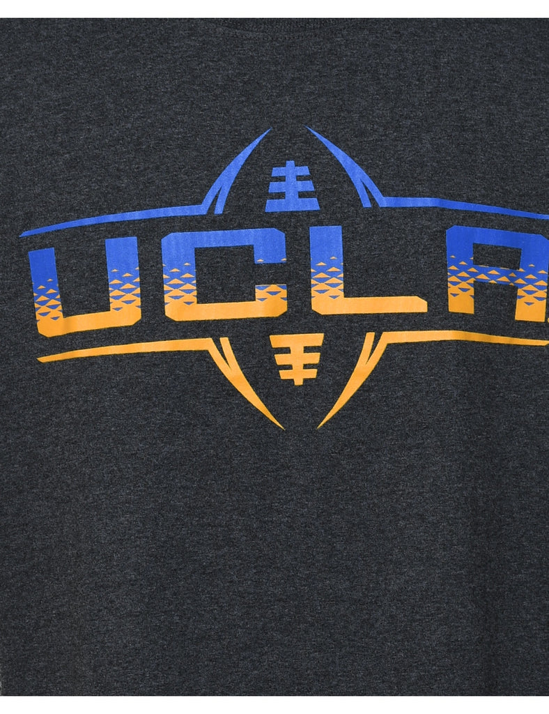 Champion UCLA Printed Navy & Grey T-shirt - M