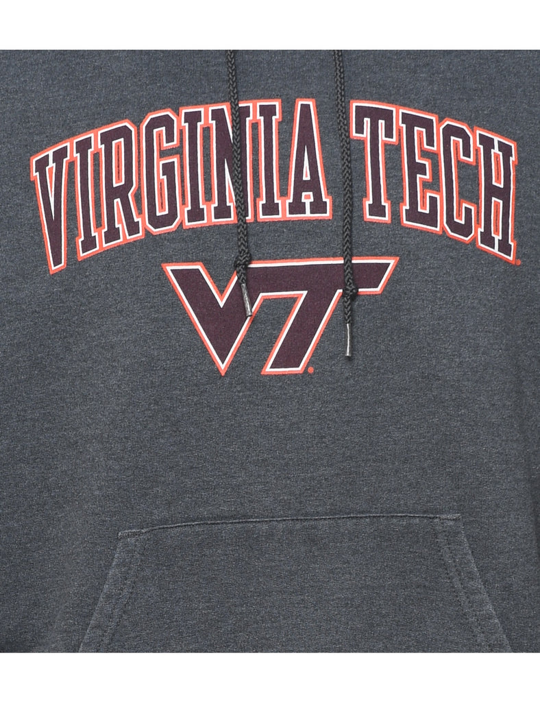 Champion Virginia Tech Embroidered Hoodie - M