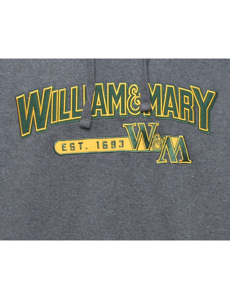 Champion William & Mary Printed Champion Hoodie - L