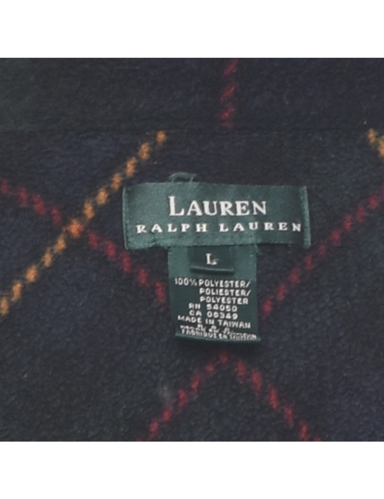 Checked Ralph Lauren Fleece - L