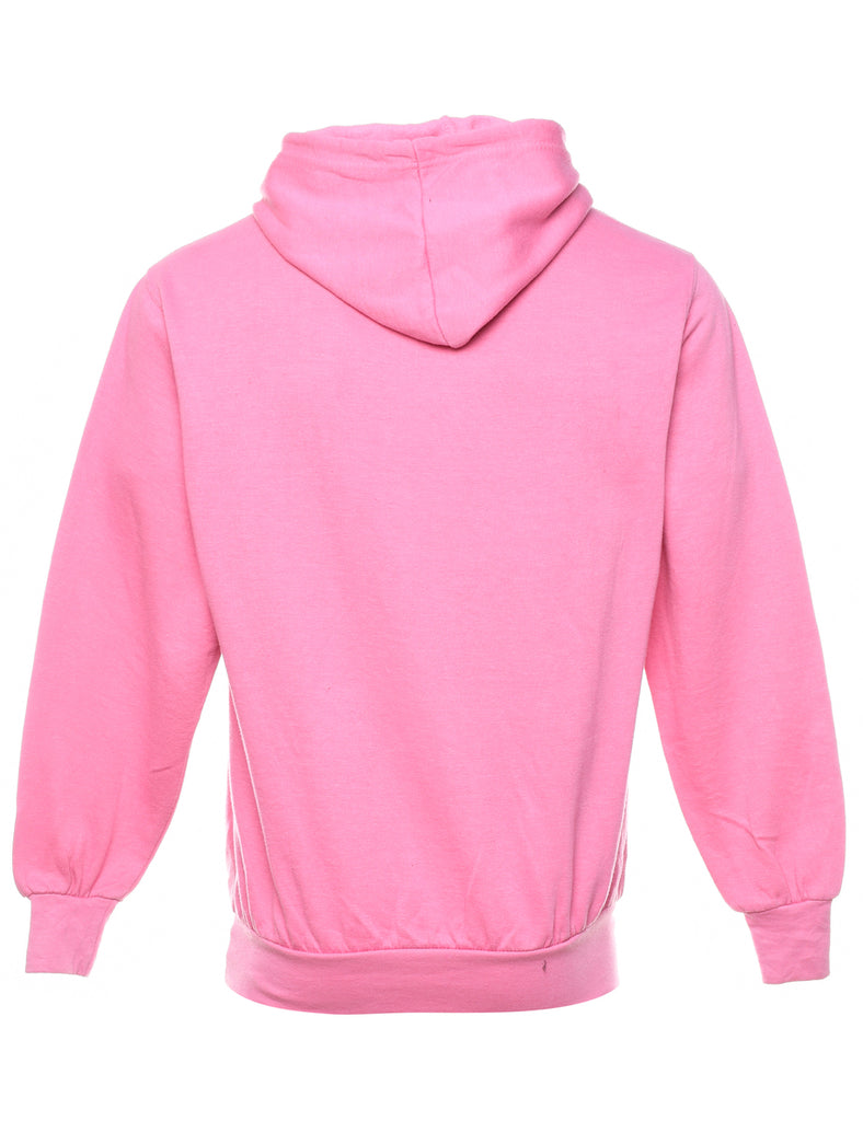 Concord University Pink & White Printed Hoodie - M