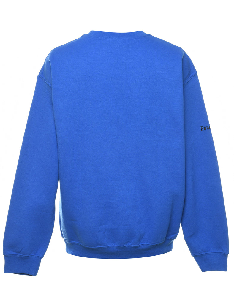 CPJH Archery Blue Embroidered Sweatshirt - M