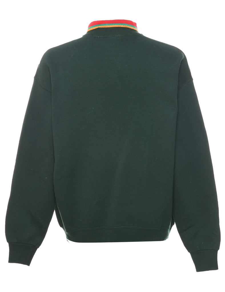 Dark Green Christmas Sweatshirt - XL