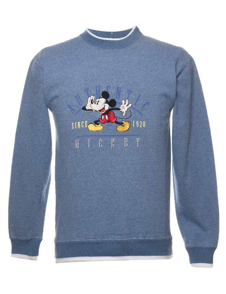 Disney Mickey Mouse Cartoon Sweatshirt - S