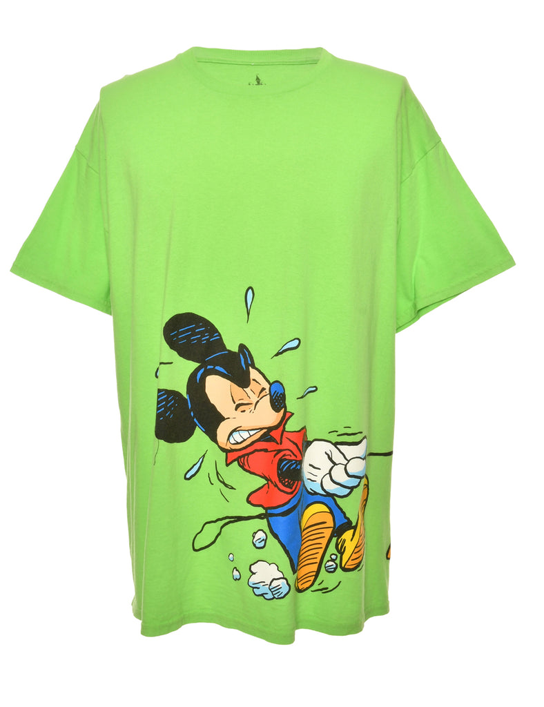 Disney Mickey Mouse Cartoon T-shirt - XL