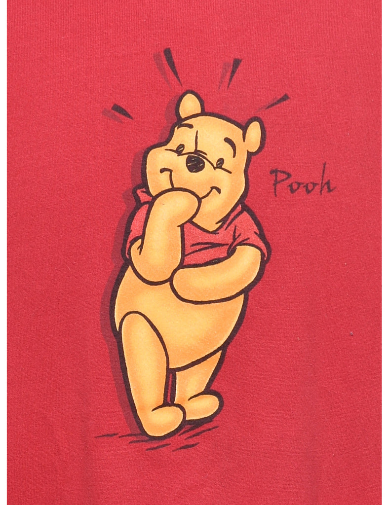 Disney Winnie The Pooh 1990s Cartoon Sweatshirt - XL