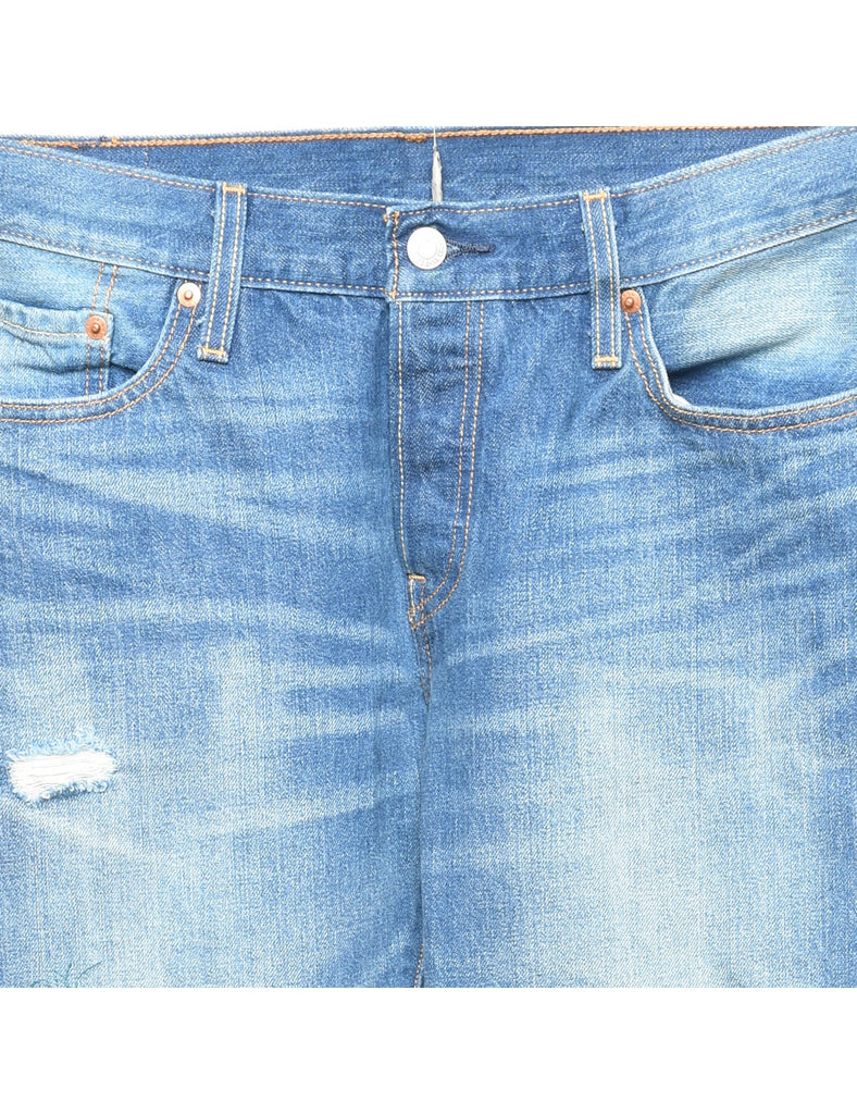 Distressed Levi's Jeans - W32 L28