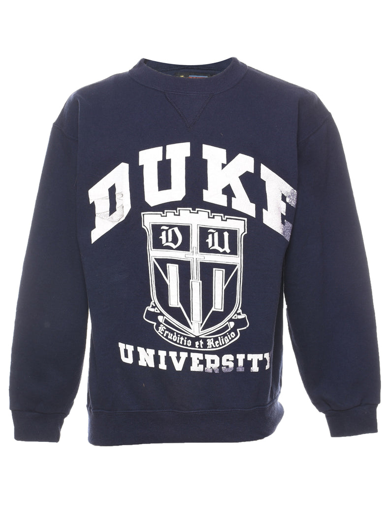 Duke University Printed Sweatshirt - M