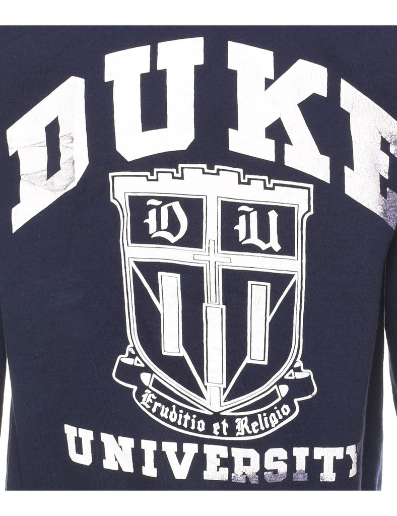 Duke University Printed Sweatshirt - M