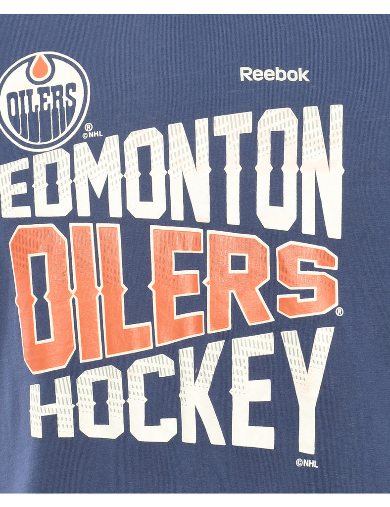 Edmonton Oilers Ice Hockey T-shirt - XL