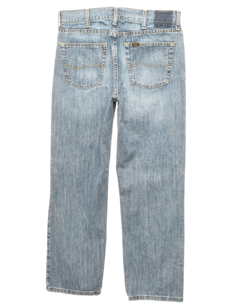 Faded Wash Lee Jeans - W34 L30