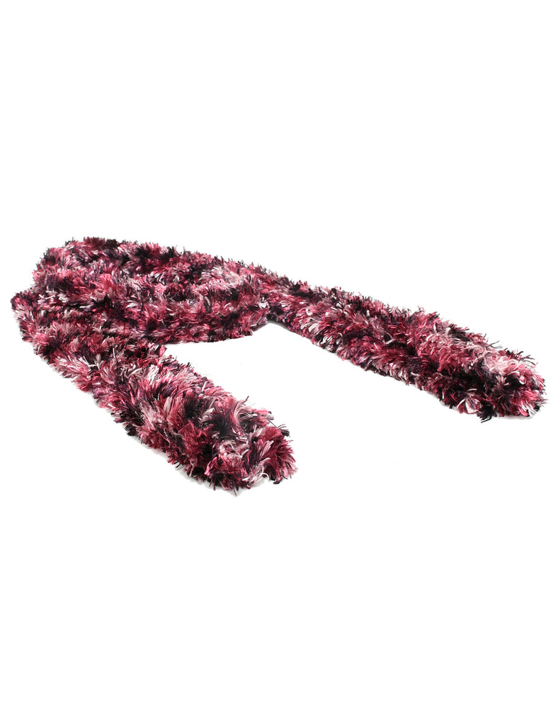 Faux Fur Winter Scarf - M