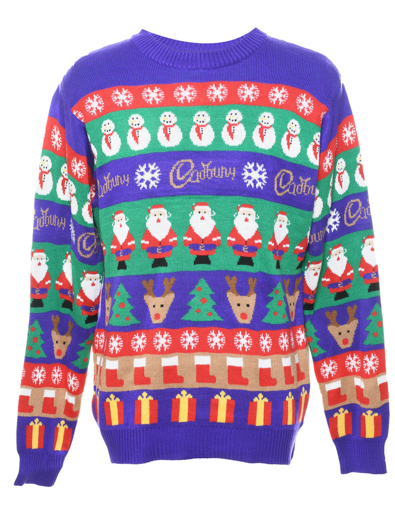 Festive Season Cadbury Christmas Jumper - L