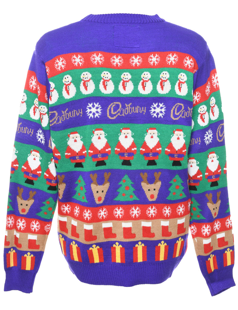 Festive Season Cadbury Christmas Jumper - L