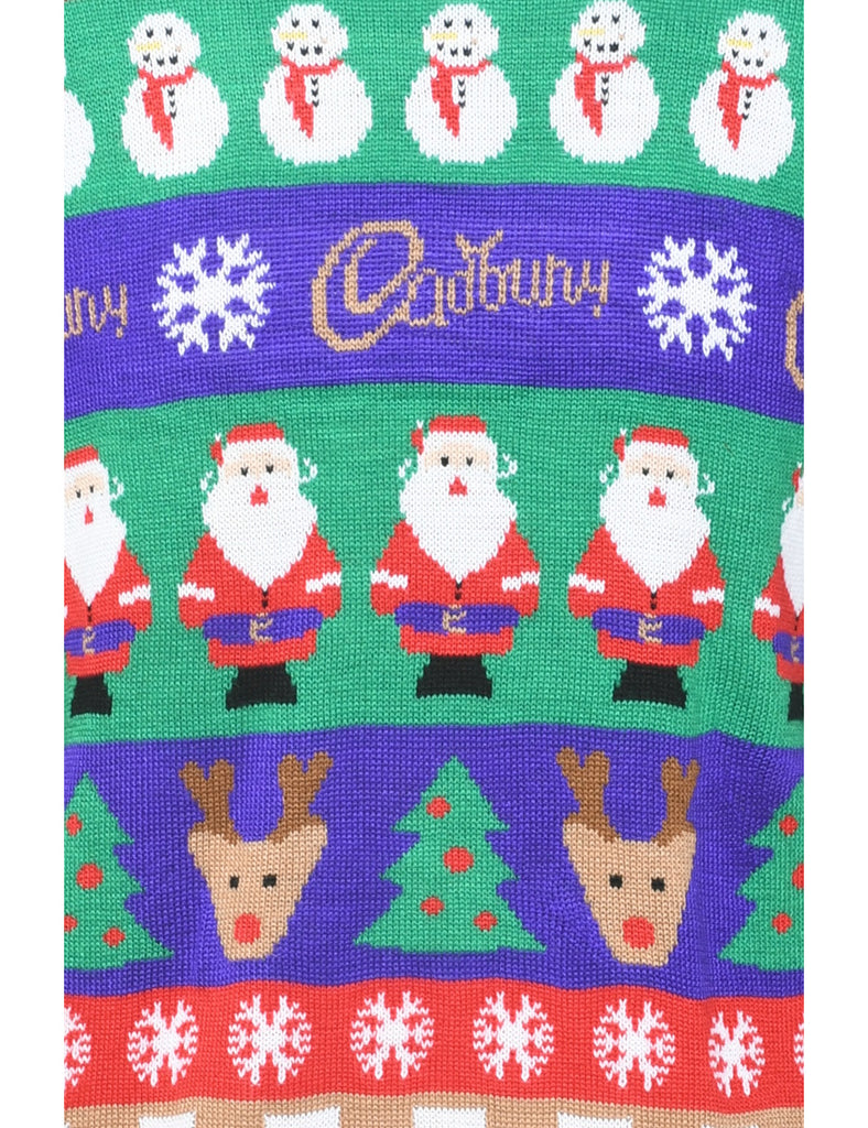 Festive Season Cadbury Christmas Jumper - L